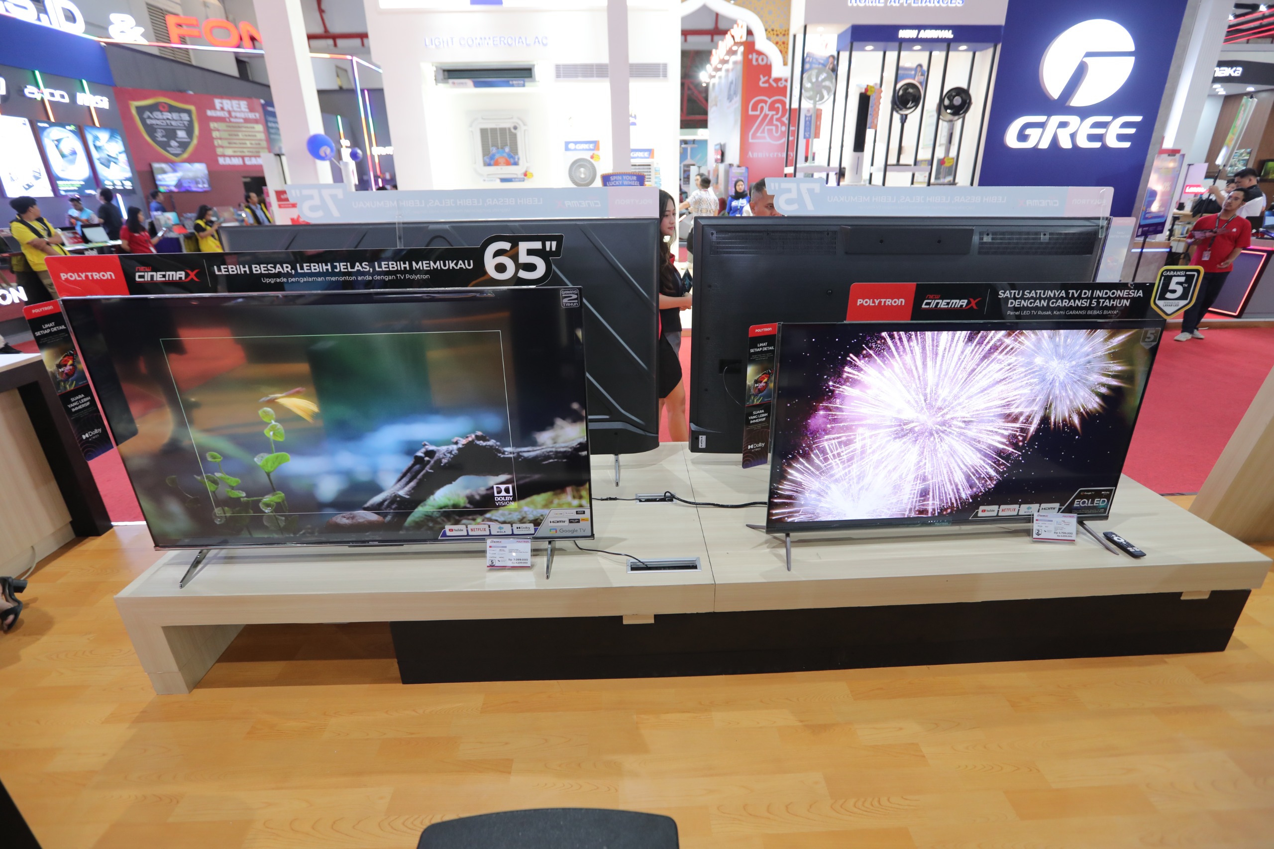 Diskon Besar-Besaran Smart TV, Bisa Dapat Motor Listrik Gratis